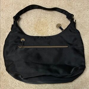 Elegant Black Hobo Bag by Travelon